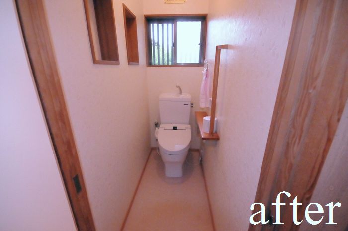 【リフォーム後】トイレ